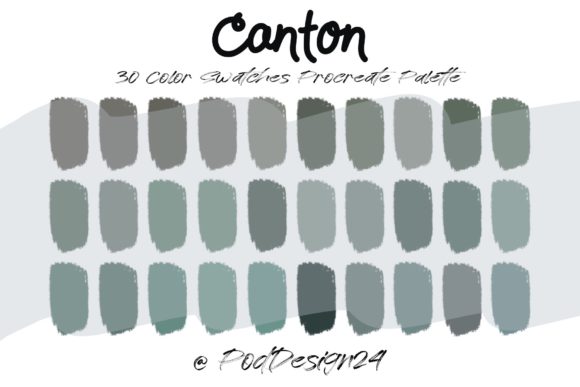 Procreate Color Palette Canton: A Designer's Guide to This Striking Palette