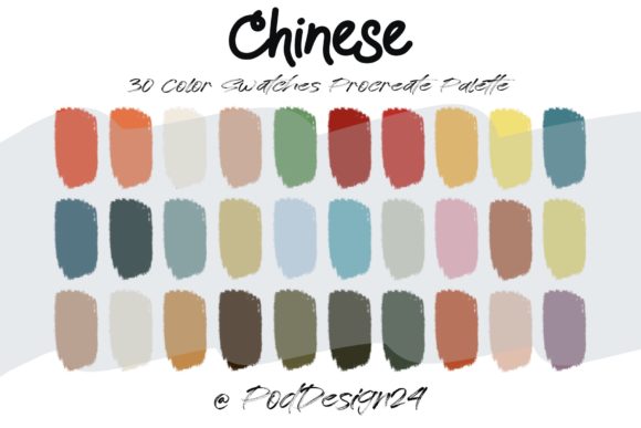 Procreate Color Palette Chinese: Elevate Your Digital Art