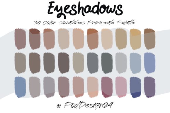 Procreate Color Palette Eyeshadows: Elevate Your Digital Art
