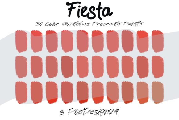 Procreate Color Palette Fiesta: A Designer’s Go-To for Vibrant Projects