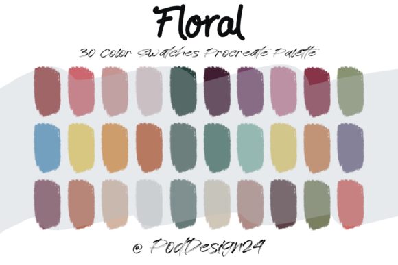 Procreate Color Palette Floral: Curated Hues for Creative Projects