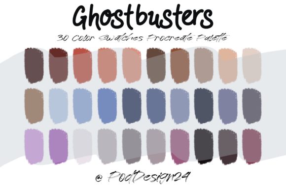 Procreate Color Palette Ghostbusters: A Designer's Ectoplasmic Toolkit