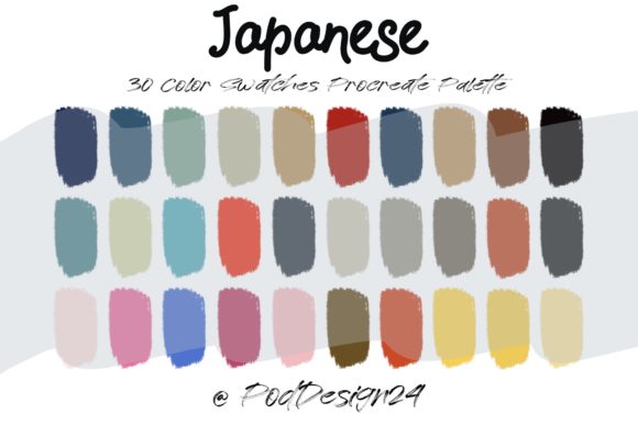Procreate Color Palette Japanese: Your Guide to a Culturally Rich Color Story