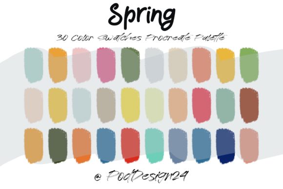 Procreate Color Palette Spring: A Breath of Fresh Air for Your Digital Art