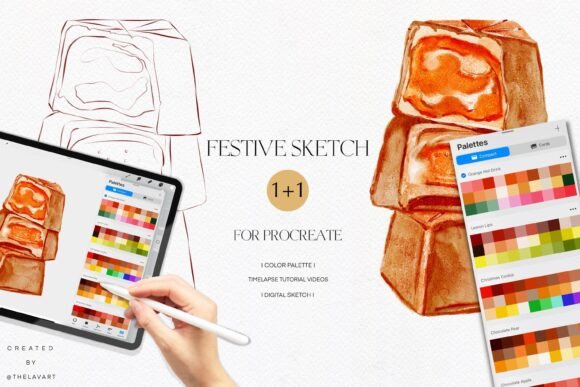 Sketch Your Sweetest Creations with This Procreate Kit