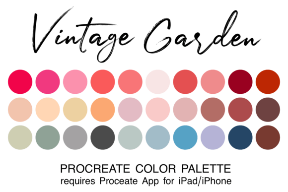 Timeless Hues: Designing with the Vintage Garden Palette