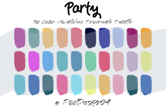 Unleash Your Creativity with the Procreate Color Palette Party