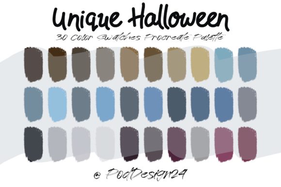 Unlock Spooky Creativity with a Procreate Halloween Palette
