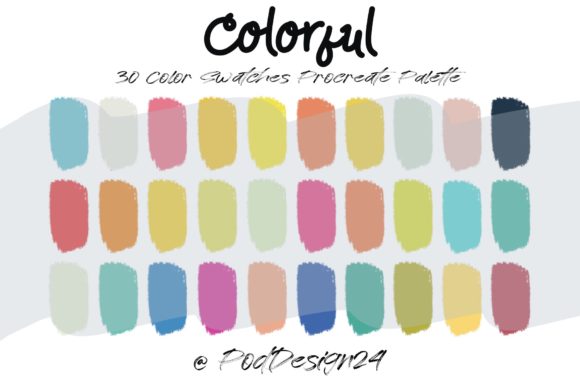 Unlock Vibrant Design with Procreate Color Palette Colorful
