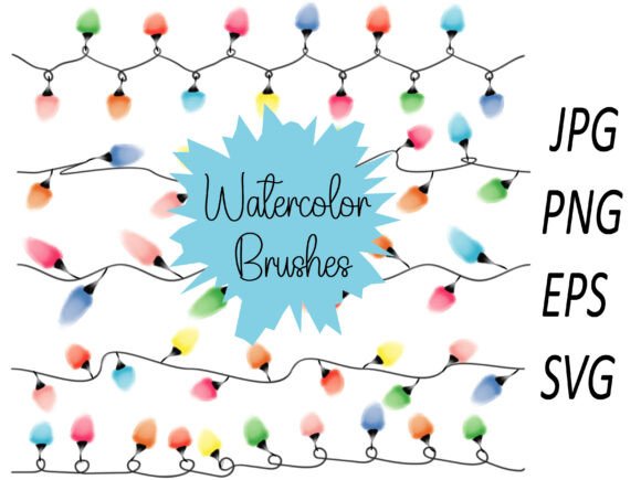 Watercolour Light Line Brushes: Infuse Digital Art with Organic Charm